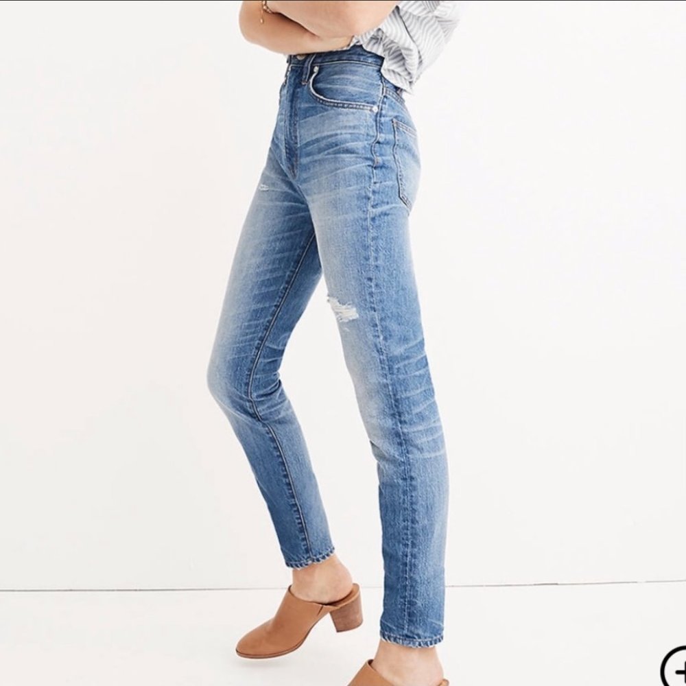 NWT Madewell Rigid High-Rise Perfect Vintage Jeans